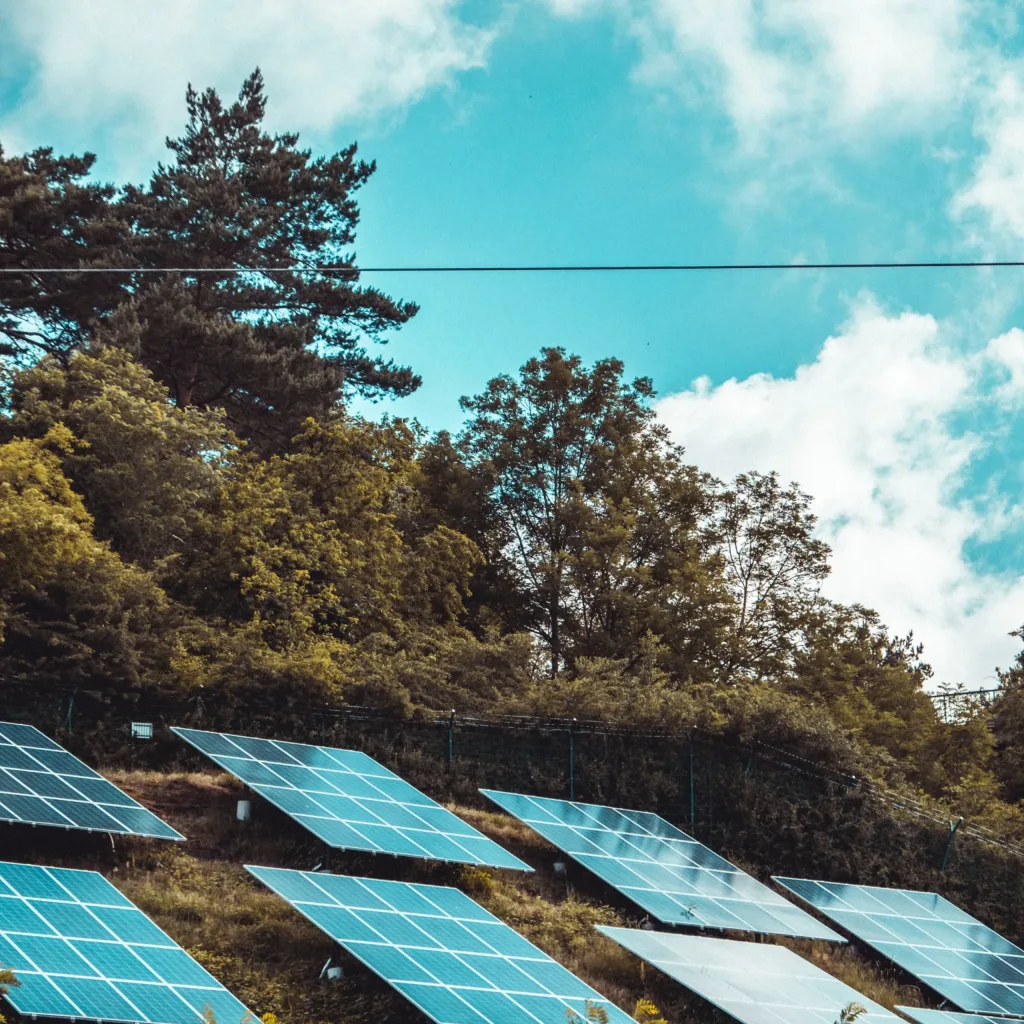 Illustrative solar energy infrastructure